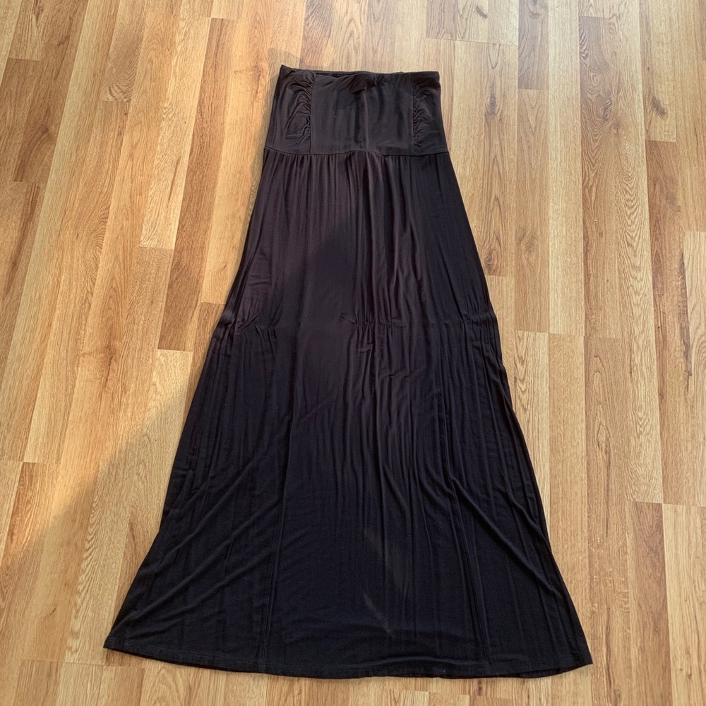 Black Maxi Dress / Skirt